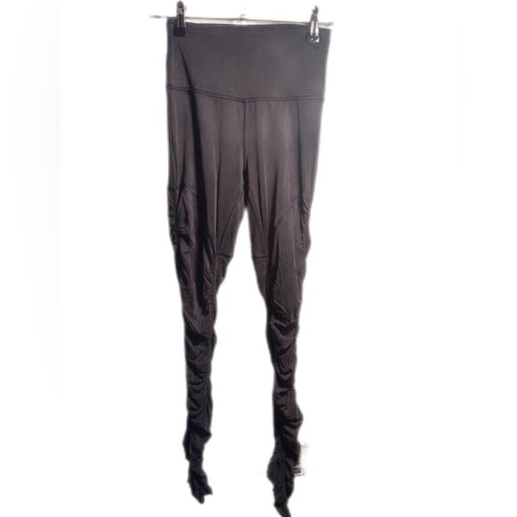 Lululemon Into Something Good Tight Yoga Athletic Stretch Athleisure Black 4 - Picture 2 of 3